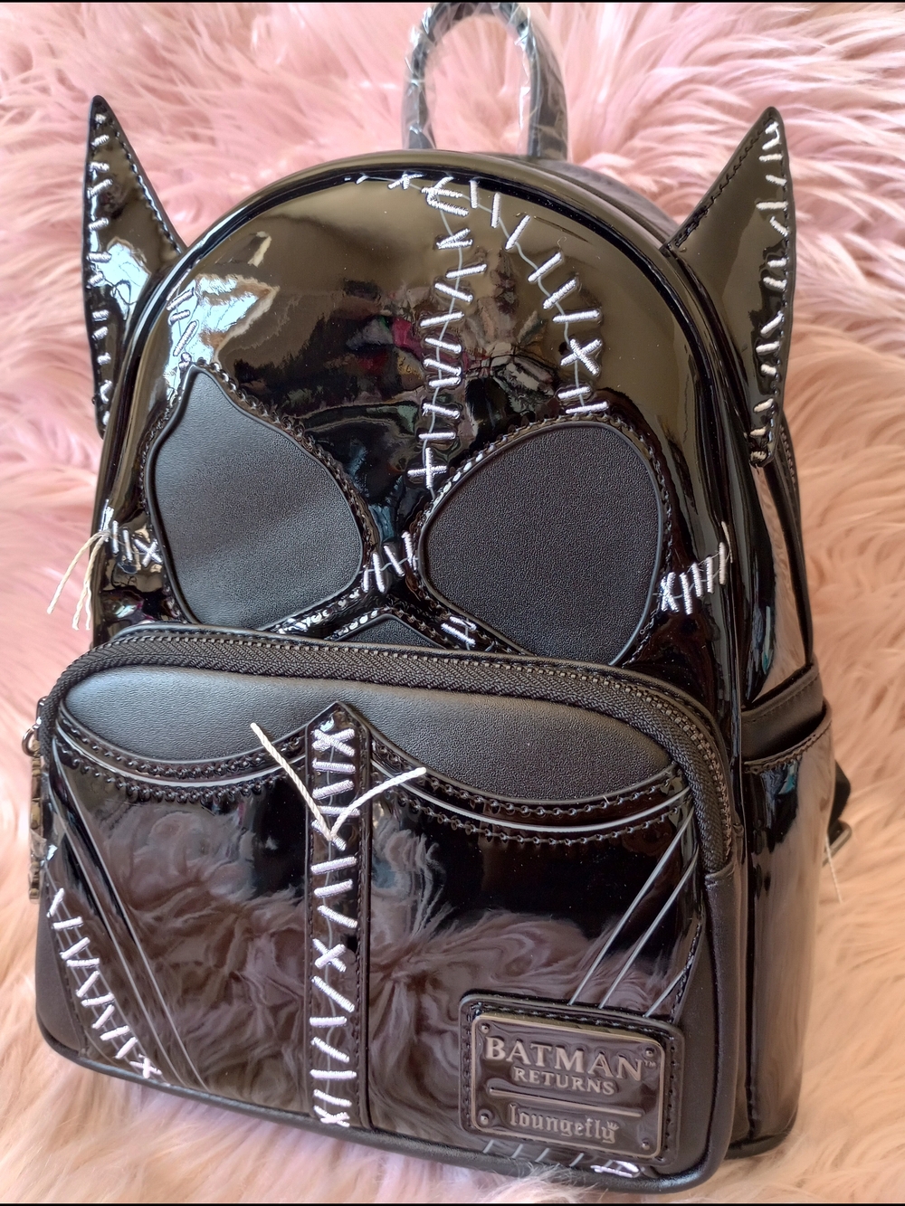 Loungefly Batman Catwoman Mini Backpack Exclusive Limited Edition 1250 Rare!! - Picture 6 of 13